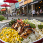 Street Corn Chicken Rice Bowl Recipe