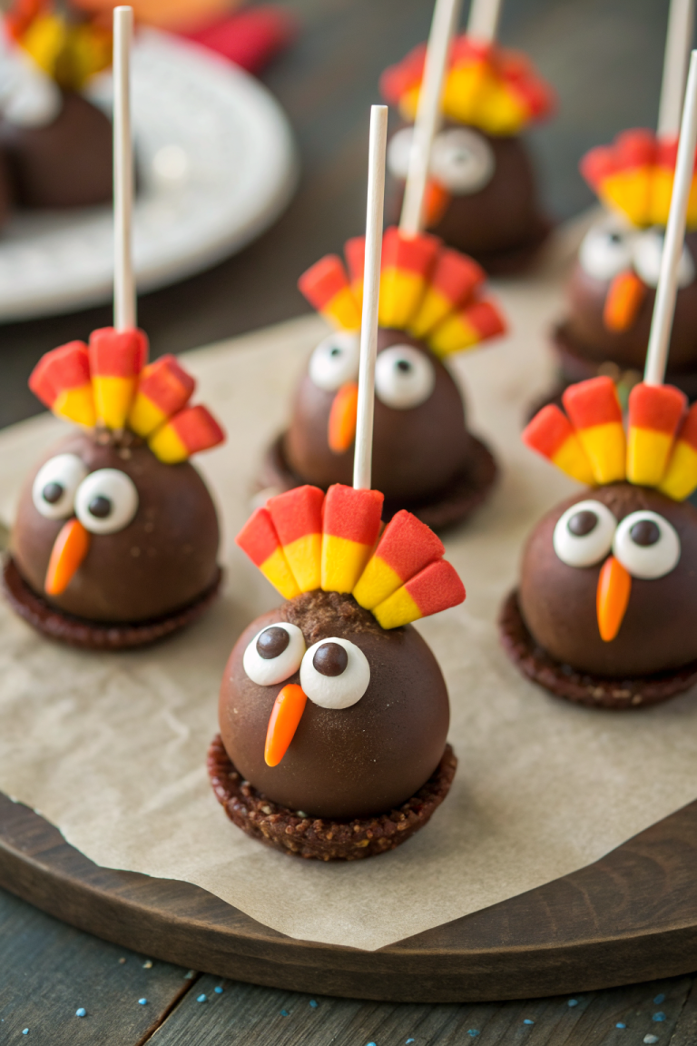 Thanksgiving Cake Pops Recipe