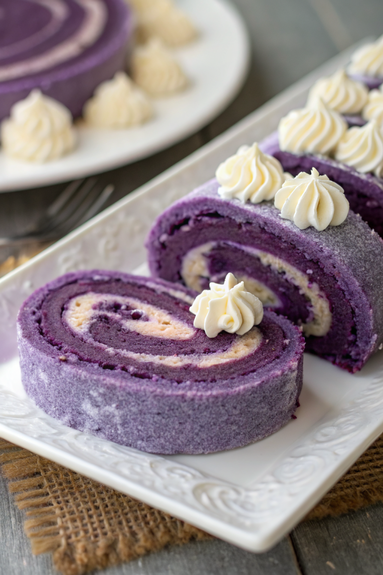 Ube Roll Cake Recipe