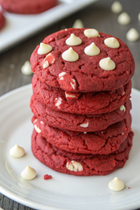 4 Ingredient Red Velvet Cake Mix Cookies Recipe