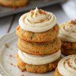 Carrot Cake Mix Cookies with Cream Cheese Frosting