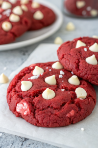 Chewy Red Velvet Cookies Recipe