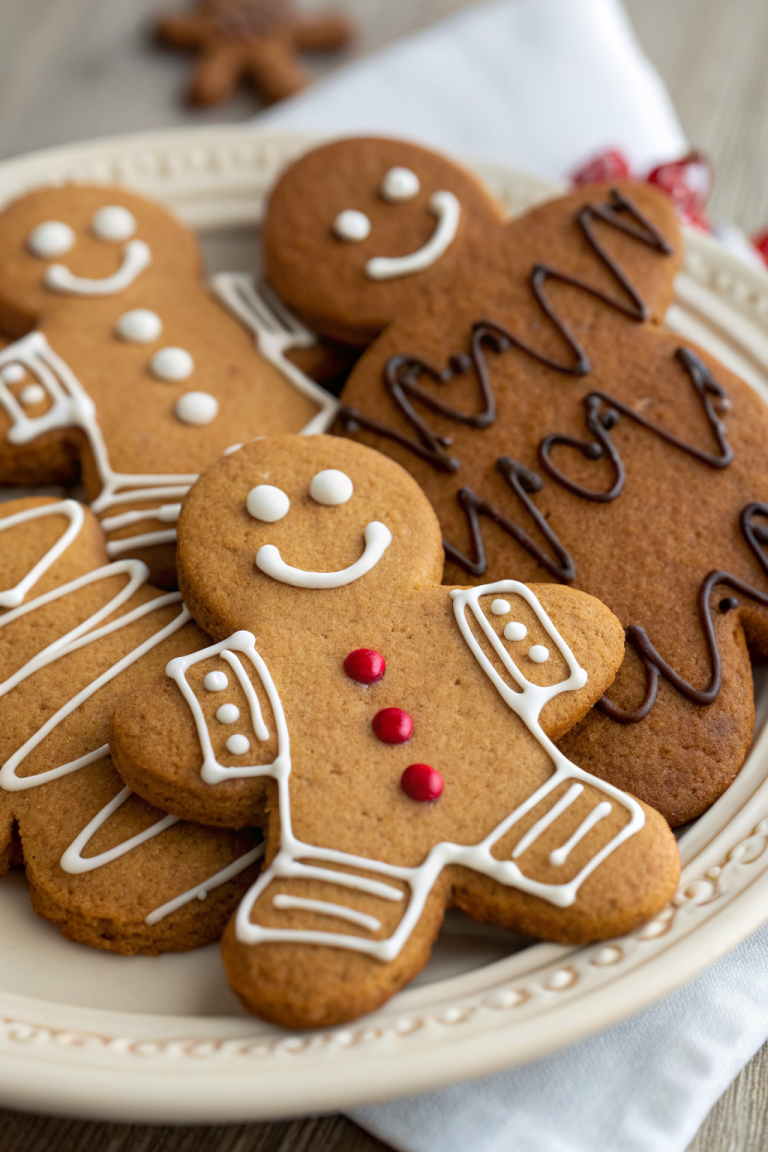 Chocolate Gingerbread Men Cookies Recipe