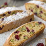 Cranberry Pistachio Biscotti Recipe