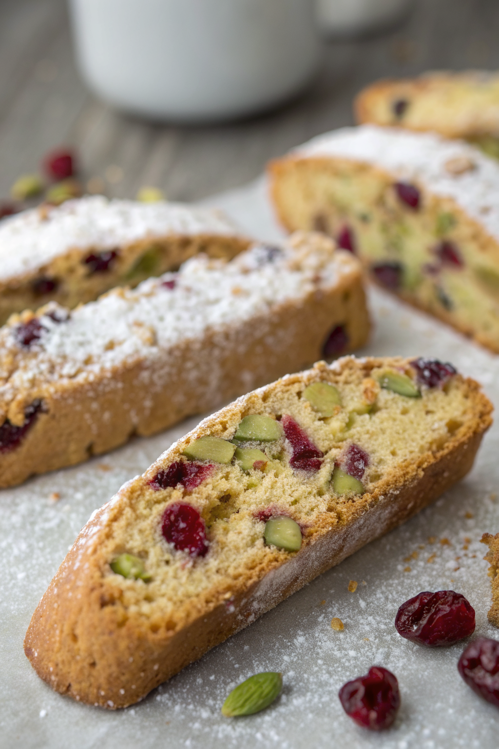 Cranberry Pistachio Biscotti Recipe