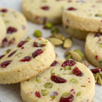 Cranberry Pistachio Shortbread Recipe