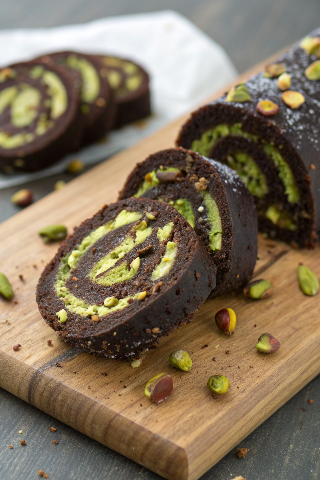 Date and Pistachio Rolls Recipe