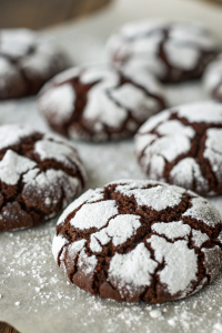Easy Chocolate Crinkle Cookies Recipe