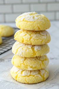 Easy Lemon Cake Mix Cookies Recipe