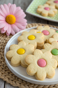 Flower Shortbread Cookies Recipe