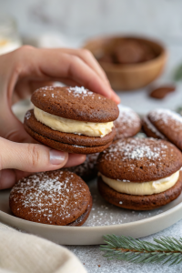 Gingerbread Cheesecake Cookies Recipe