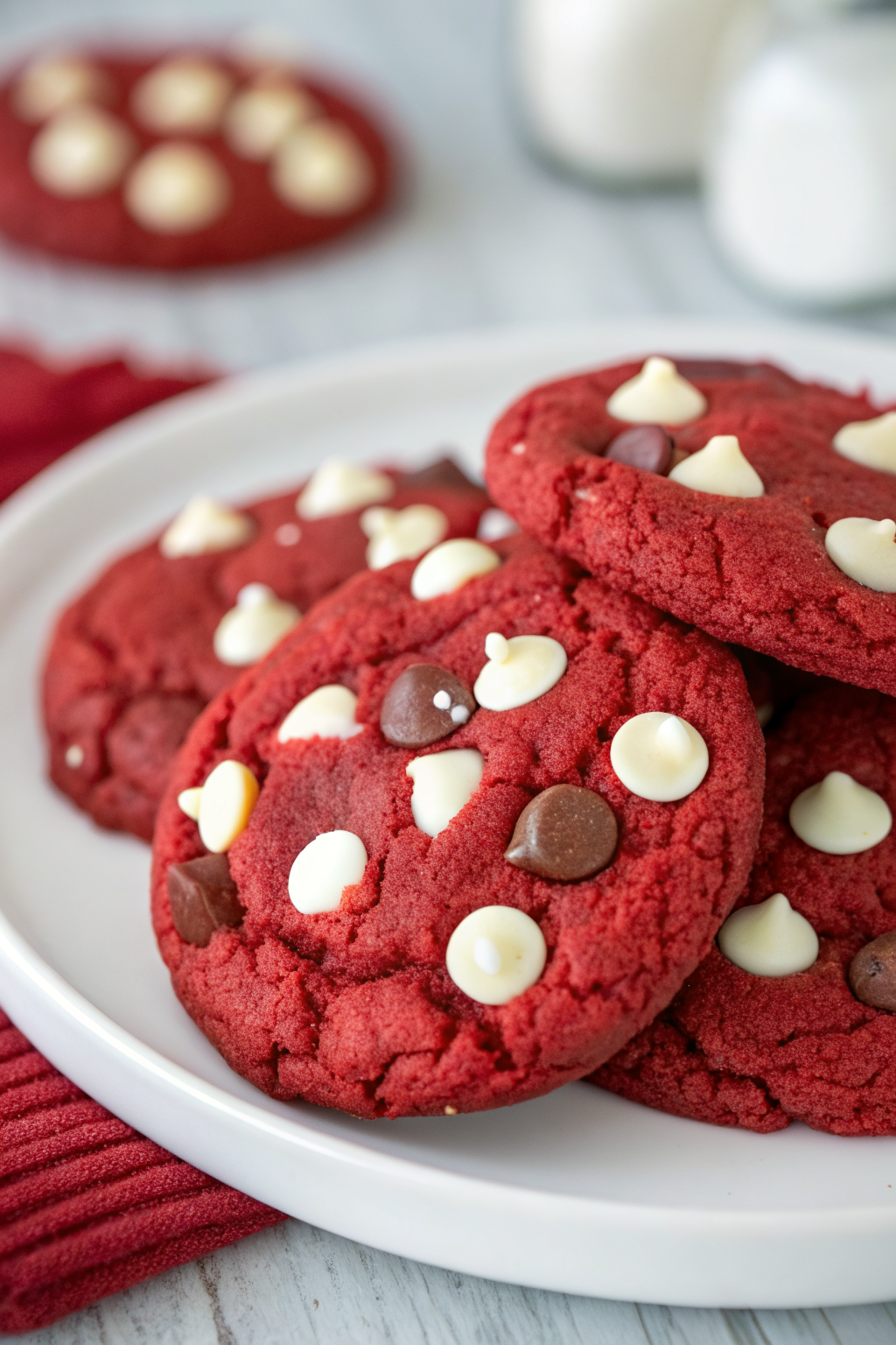 Homemade Red Velvet Cookies Recipe