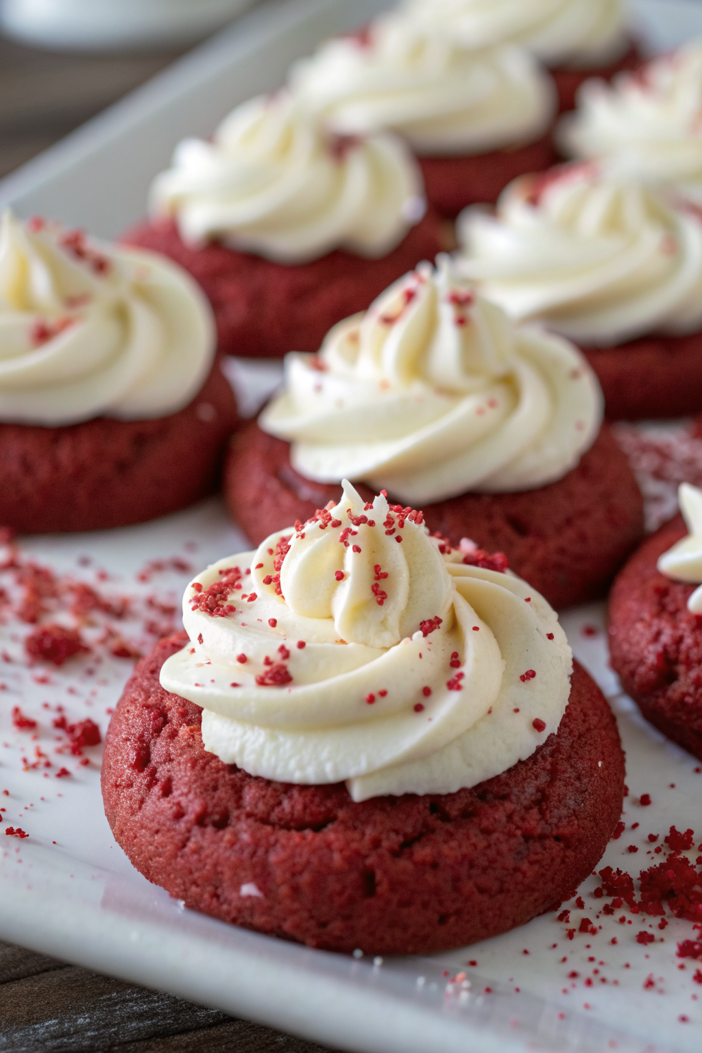 How to Make Frosted Red Velvet Cookies