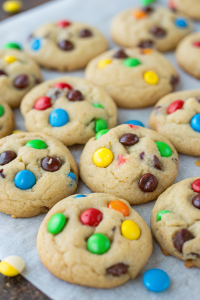 Mini M&M Cookies Recipe