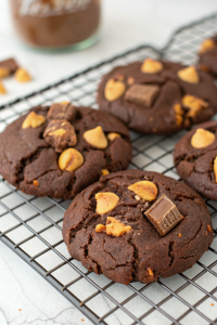 Peanut Butter Chocolate Cake Mix Cookies Recipe