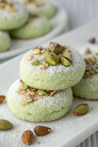 Pistachio Wedding Cookies Recipe