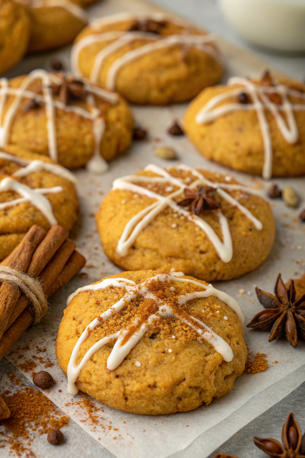 Pumpkin Coffee Cake Cookies Recipe