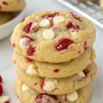 Raspberry Cheesecake Cookies Recipe