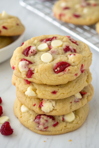 Raspberry Cheesecake Cookies Recipe