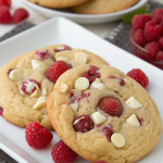 Raspberry White Chocolate Cookies Recipe
