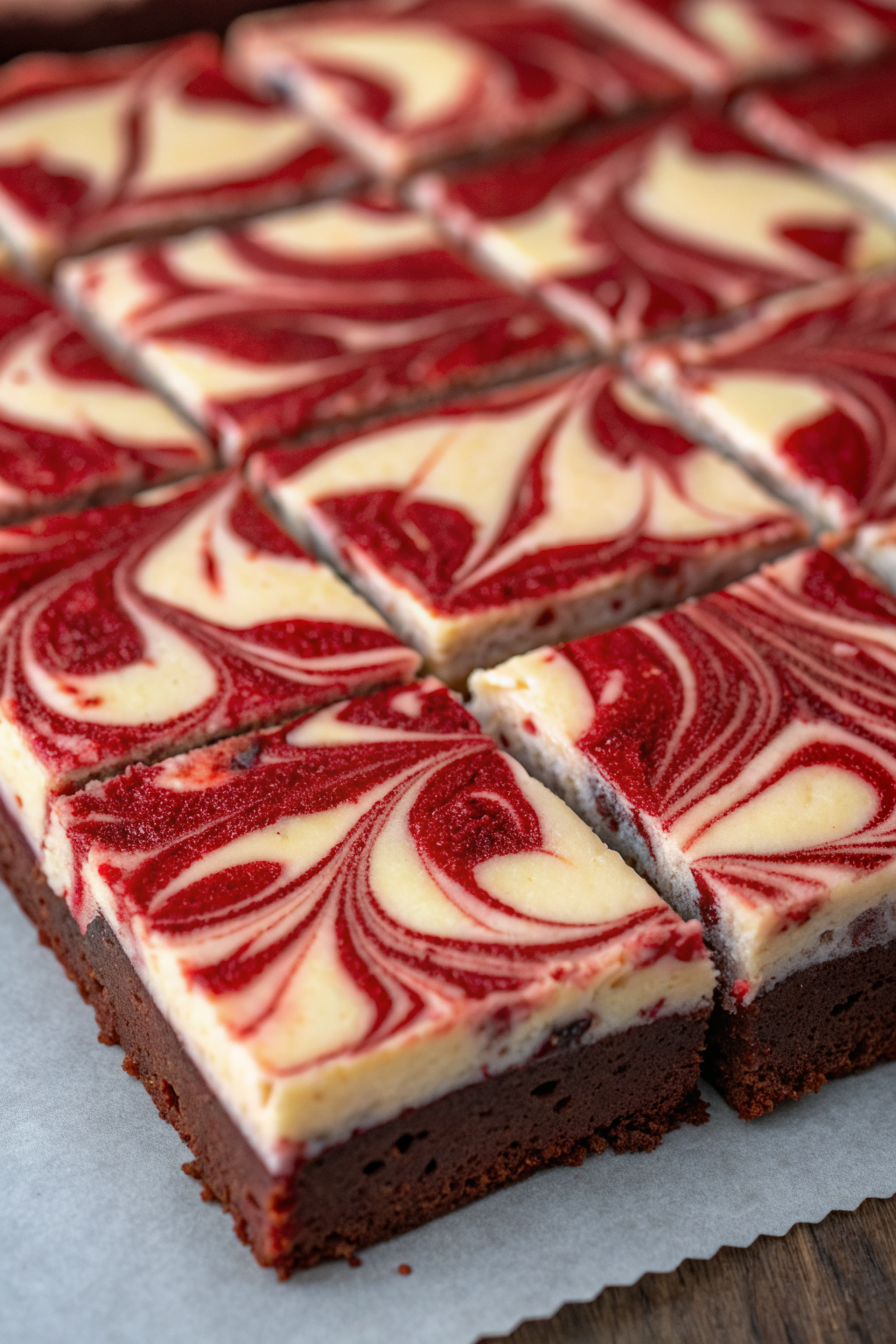 Red Velvet Cheese Brownie Recipe
