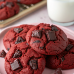Red Velvet Chocolate Chip Cookies Recipe