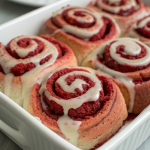 Red Velvet Cinnamon Rolls Recipe