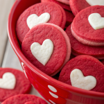 Red Velvet Cookies With White Chocolate