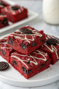 Red Velvet Oreo Brownies Recipe