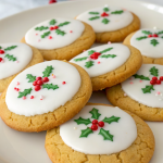 Soft Gingerbread Cookies with Maple Glaze