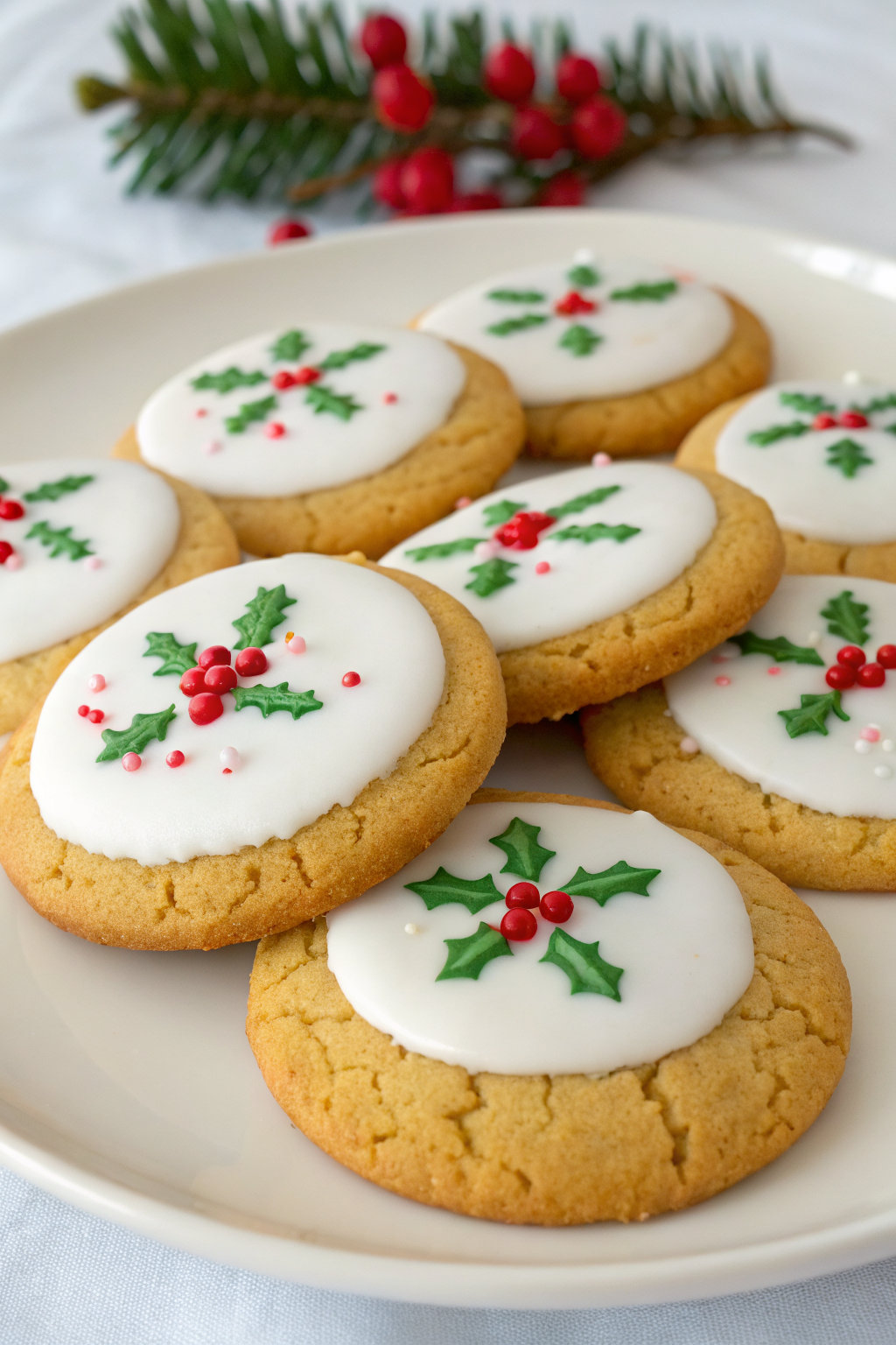 Soft Gingerbread Cookies with Maple Glaze