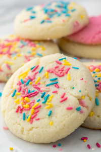 Sprinkle Sugar Cookies Recipe