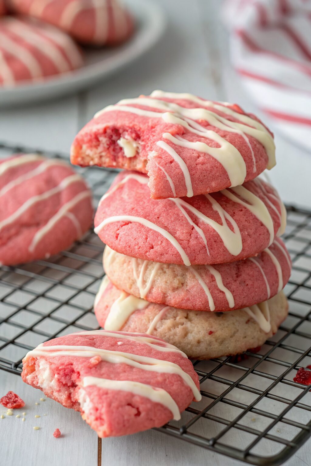 Strawberry Cheesecake Cookies Recipe