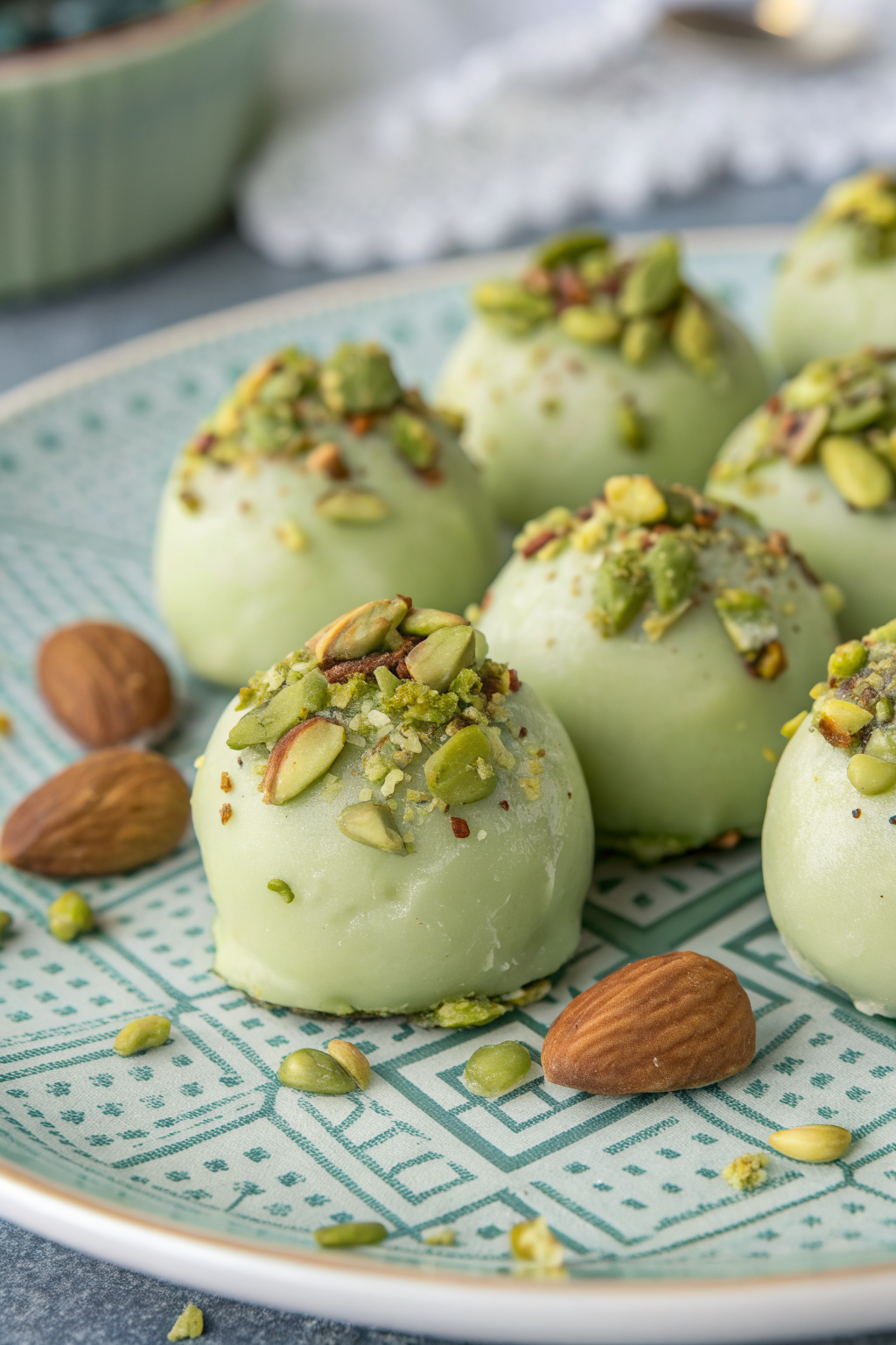 Vegan Pistachio Truffles Recipe