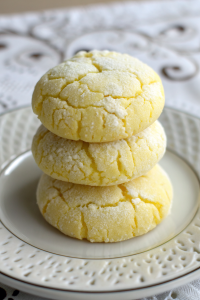 3 Ingredient Lemon Cookies Recipe
