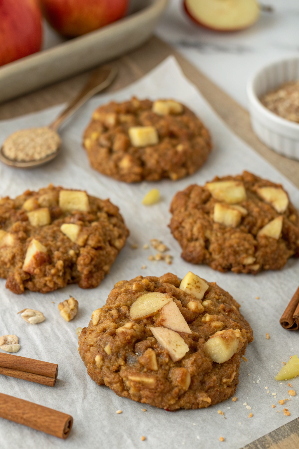 Apple Pie Oatmeal Cookies Recipe