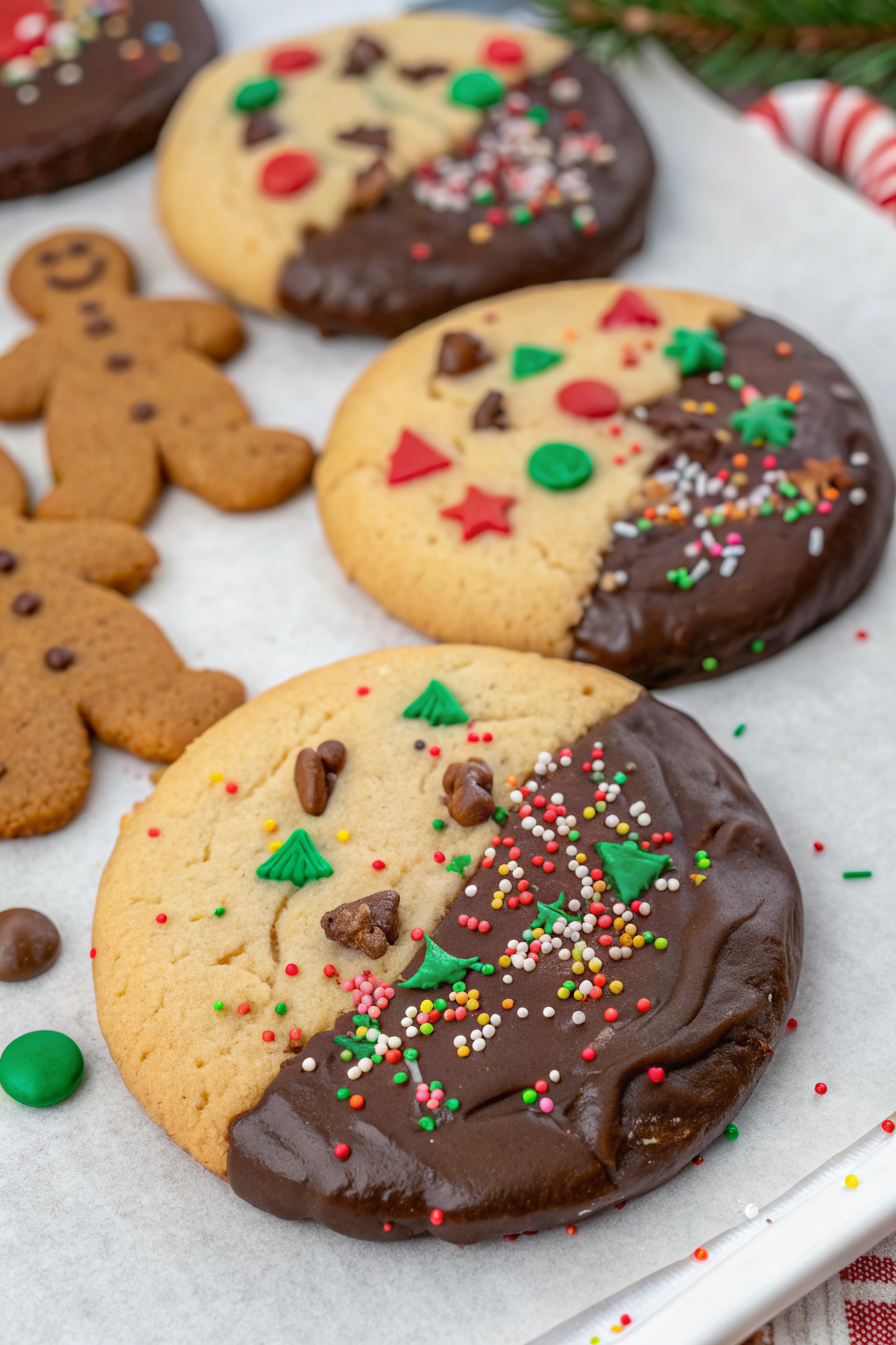 Chocolate Chip Christmas Cookies Recipe
