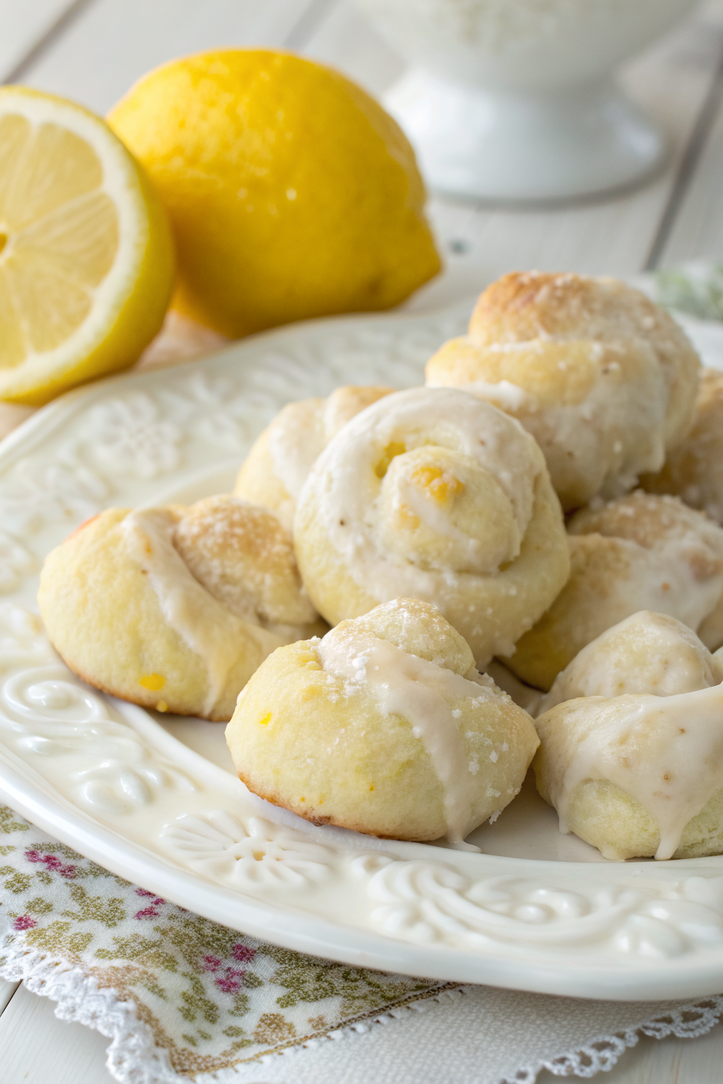 Italian Lemon Knot Cookies Recipe