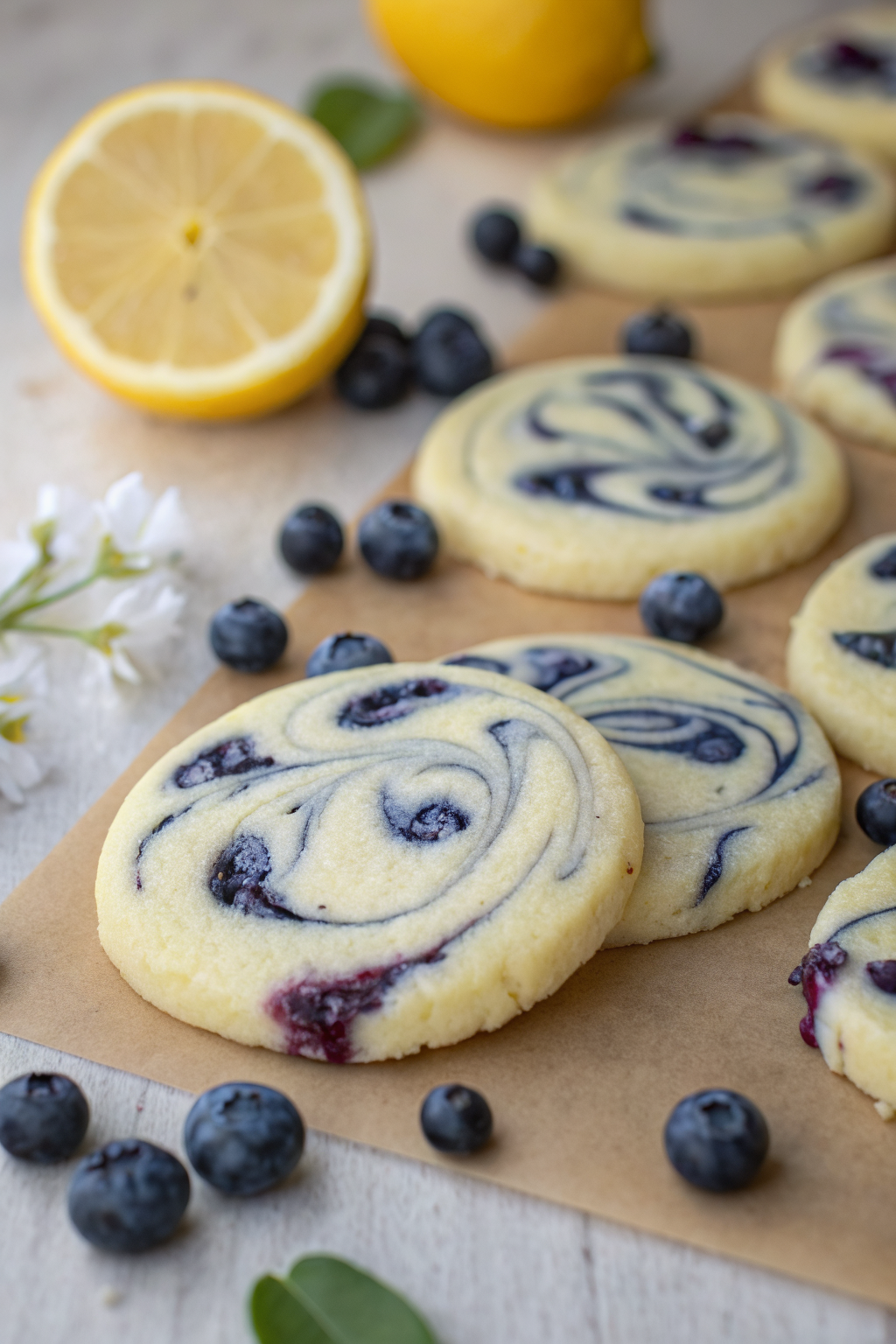 Lemon Blueberry Cheesecake Cookies Recipe