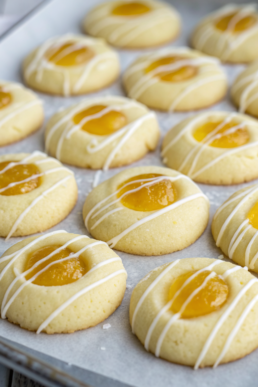 Lemon Thumbprint Cookies Recipe