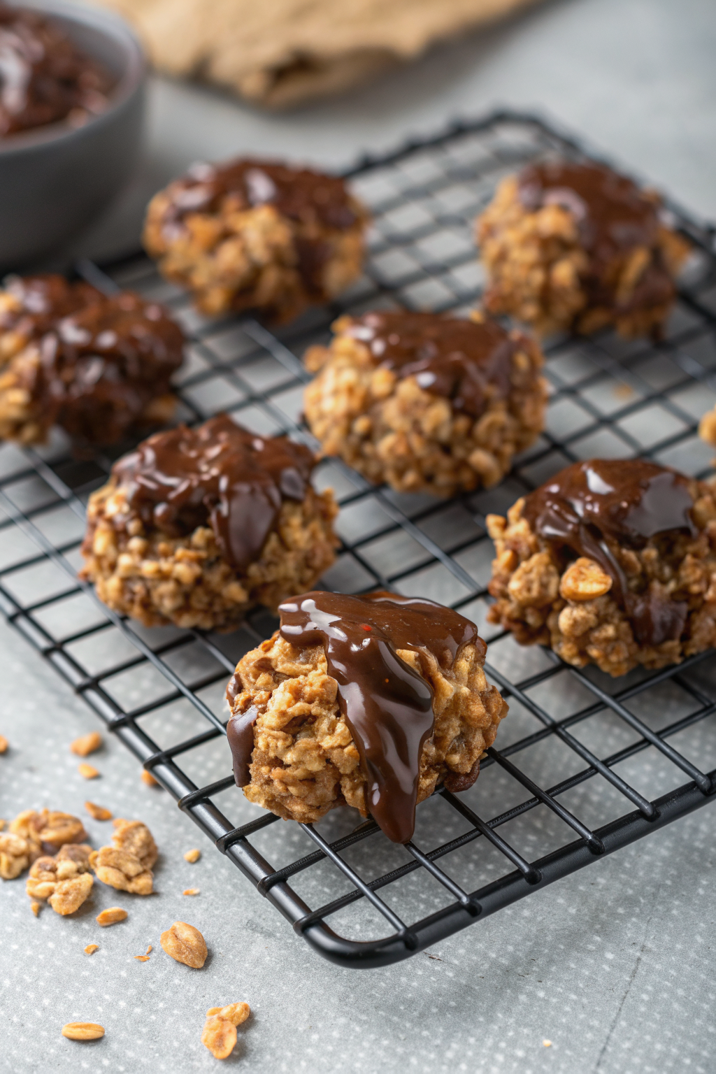 No Bake Cookies without Peanut Butter