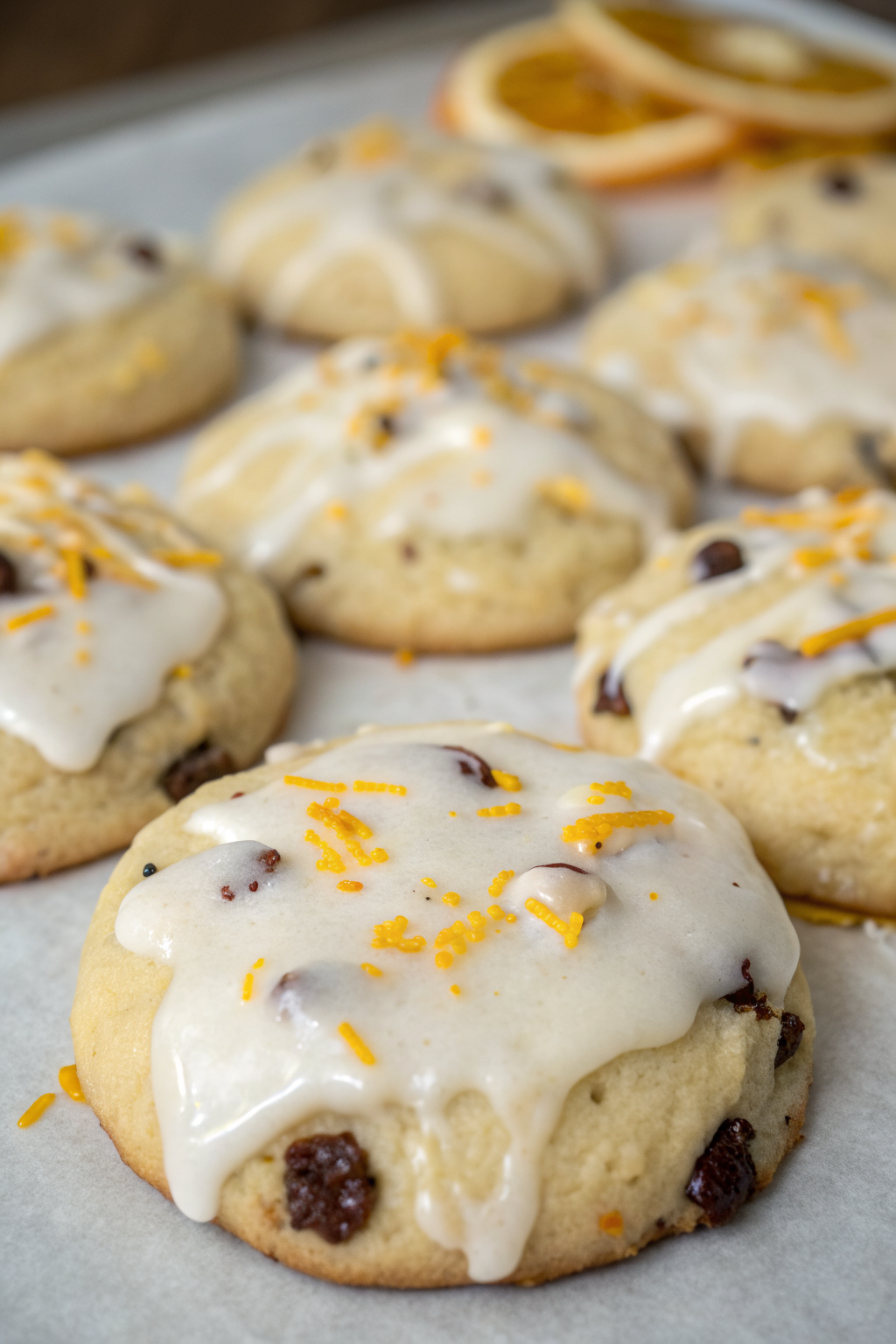 Orange Chocolate Chip Ricotta Cookies Recipe