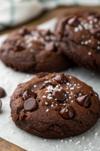 Salted Brownie Cookies Recipe