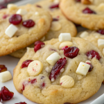 White Chocolate Cranberry Cookies Recipe