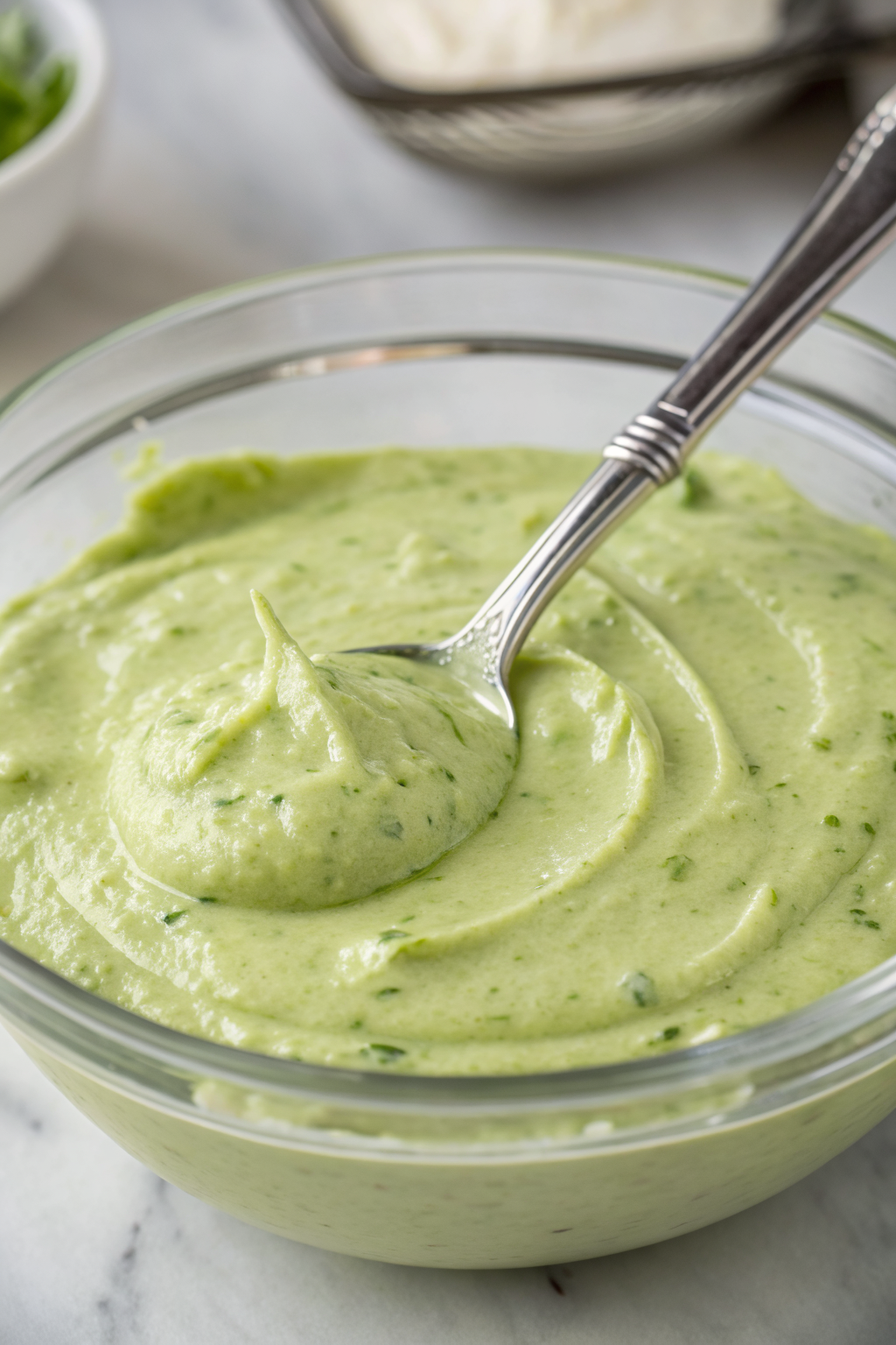 Avocado Cilantro Crema Sauce Recipe