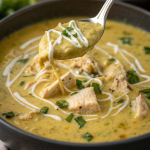 Creamy Green Enchiladas Chicken Soup Recipe