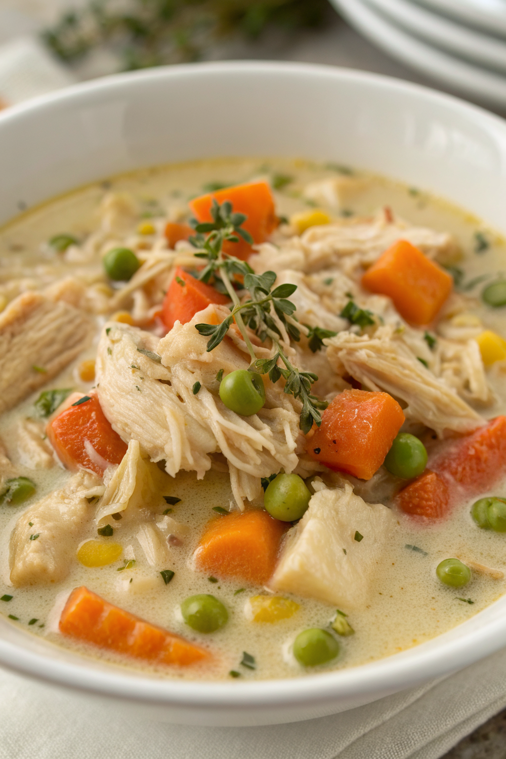 Easy Chicken Pot Pie Soup Recipe