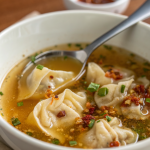 Homemade Wonton Soup Recipe