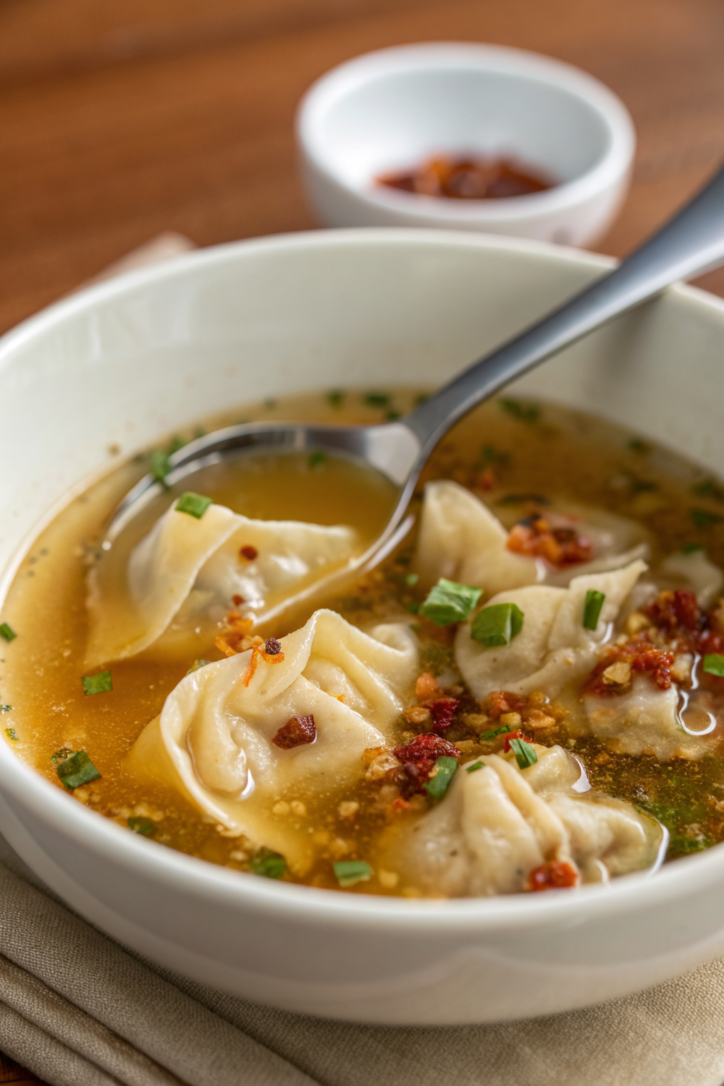 Homemade Wonton Soup Recipe