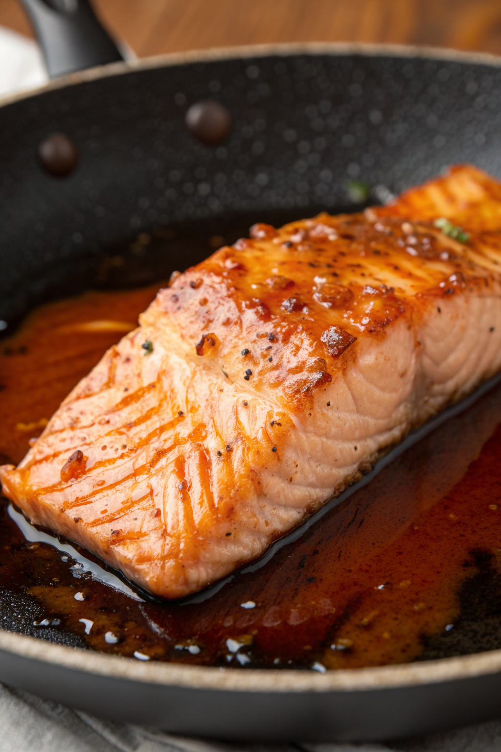 Hot Honey Butter Salmon Recipe